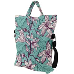 Fold Over Handle Tote Bag 