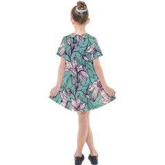 Kids  Short Sleeve Shirt Dress 