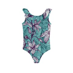 Kids  Frill Swimsuit 