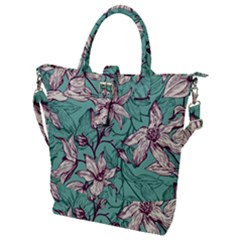 Buckle Top Tote Bag 