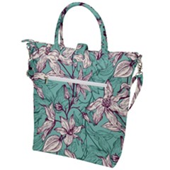 Buckle Top Tote Bag 