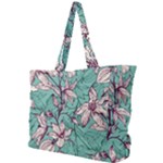 Vintage Floral Pattern Simple Shoulder Bag