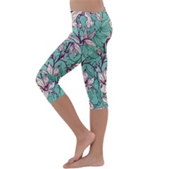 Kids  Lightweight Velour Capri Leggings  