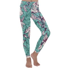Kids  Lightweight Velour Classic Yoga Leggings 