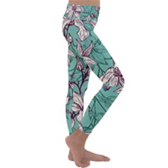 Kids  Lightweight Velour Classic Yoga Leggings 