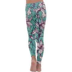 Kids  Lightweight Velour Classic Yoga Leggings 