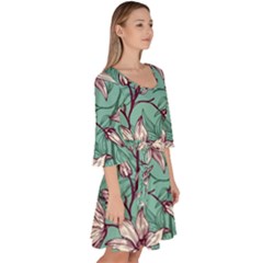 Velour Kimono Dress 