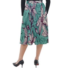 Classic Velour Midi Skirt  