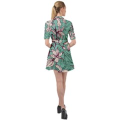 Belted Shirt Dress 