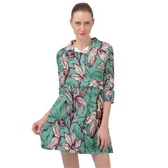 Mini Skater Shirt Dress 