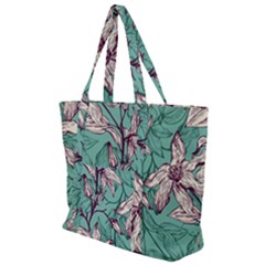 Zip Up Canvas Bag 