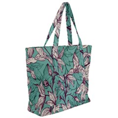 Zip Up Canvas Bag 
