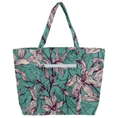 Zip Up Canvas Bag 