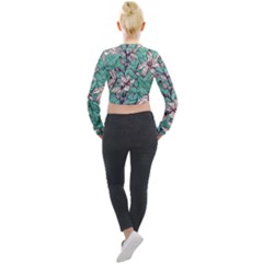 Long Sleeve Cropped Velvet Jacket 