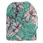 Vintage Floral Pattern Drawstring Pouch (XXXL)
