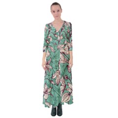 Button Up Maxi Dress 