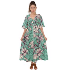 Kimono Sleeve Boho Dress 
