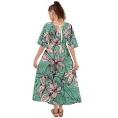 Kimono Sleeve Boho Dress 