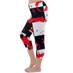 Capri Winter Leggings Back Capri Winter Leggings Back