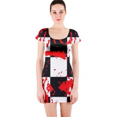 Short Sleeve Bodycon Dress Front Short Sleeve Bodycon Dress Front