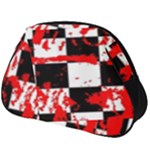 Checkerboard Splatter Full Print Accessory Pouch (Big)