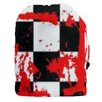 Checkerboard Splatter Drawstring Pouch (XXXL)