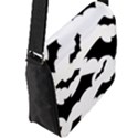 Flap Closure Messenger Bag (L) 