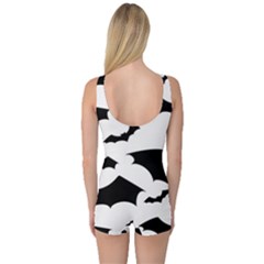 One Piece Boyleg Swimsuit 