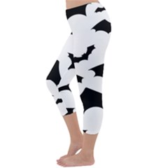 Capri Winter Leggings  Back