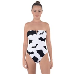 Tie Back One Piece Swimsuit 