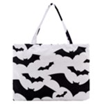 Deathrock Bats Zipper Medium Tote Bag