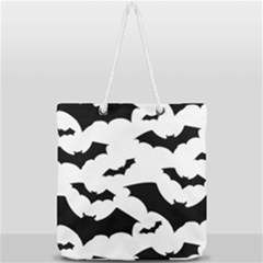 Full Print Rope Handle Tote (Large) 