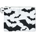 Deathrock Bats Canvas Cosmetic Bag (XXL)