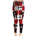 Emo Checker Graffiti Leggings 