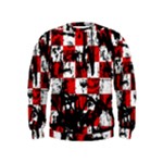 Emo Checker Graffiti Kids  Sweatshirt