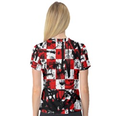 V-Neck Sport Mesh T-Shirt 