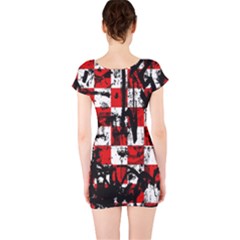 Short Sleeve Bodycon Dress Back Short Sleeve Bodycon Dress Back