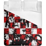 Emo Checker Graffiti Duvet Cover (California King Size)