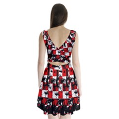 Split Back Mini Dress  