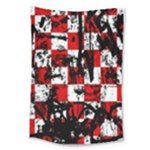 Emo Checker Graffiti Large Tapestry