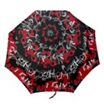 Emo Graffiti Folding Umbrella