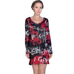 Long Sleeve Nightdress 