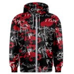 Emo Graffiti Men s Zipper Hoodie