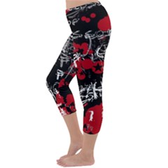 Capri Winter Leggings Back Capri Winter Leggings Back