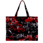 Emo Graffiti Zipper Mini Tote Bag