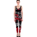 Emo Graffiti One Piece Catsuit