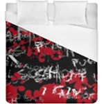 Emo Graffiti Duvet Cover (King Size)