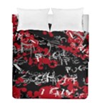 Emo Graffiti Duvet Cover Double Side (Full/ Double Size)