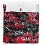 Emo Graffiti Duvet Cover Double Side (Queen Size)