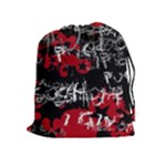 Emo Graffiti Drawstring Pouch (XL)